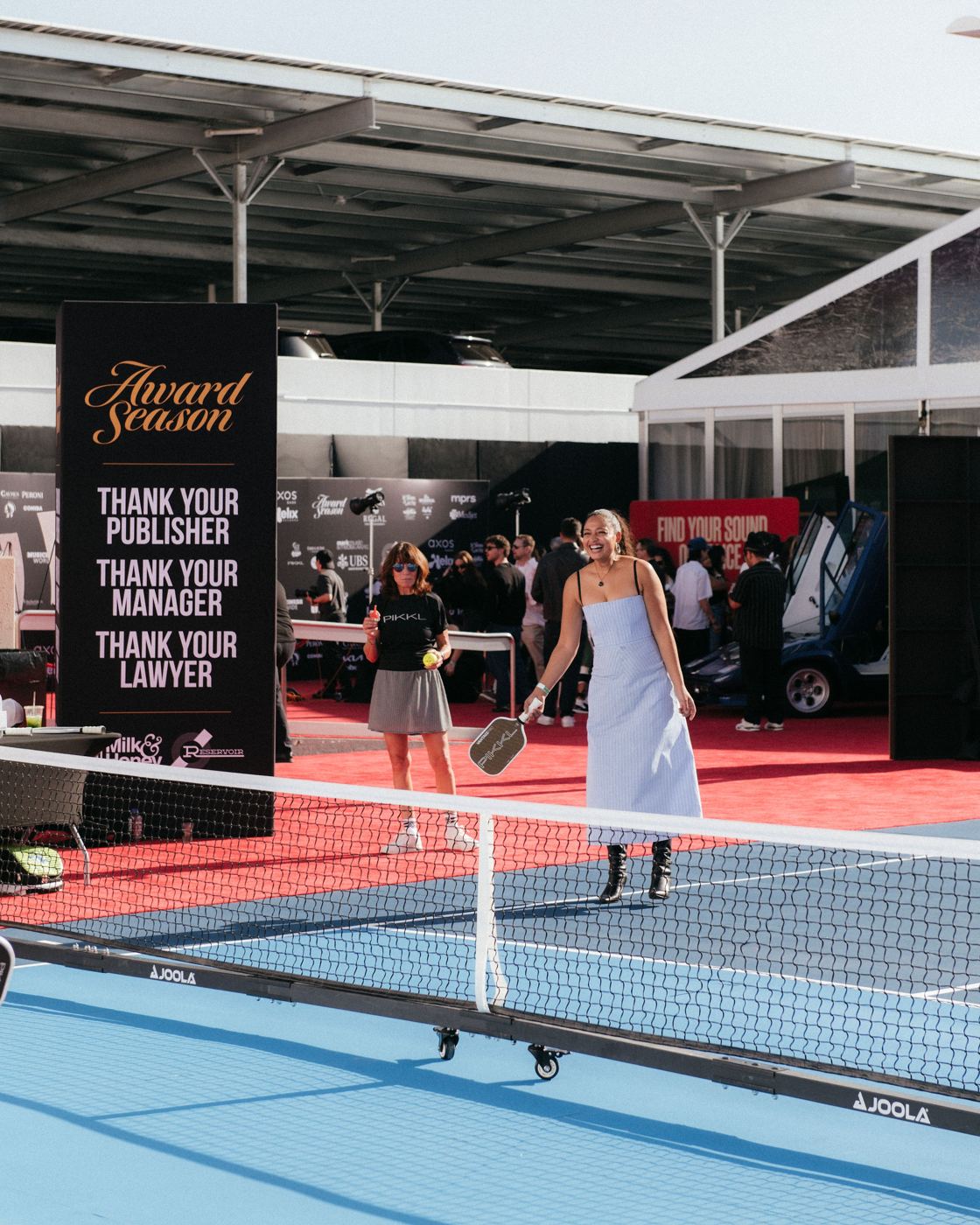 Pickleball court